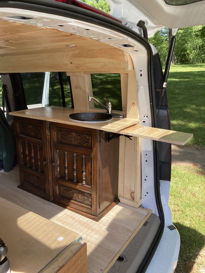 Picture 6/8 of a 2014 Ford Transit Connect XLT “Perfect Compact Camper Van” for sale in Shelton, Connecticut