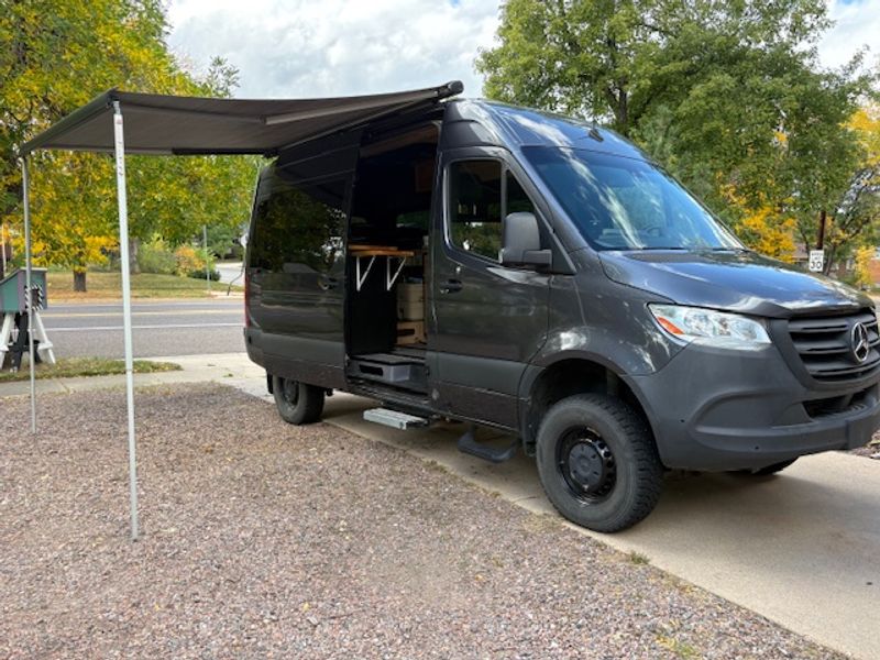 Picture 1/10 of a 2019 Mercedes 4x4 tall Unique Sprinter Camper Van for sale in Denver, Colorado
