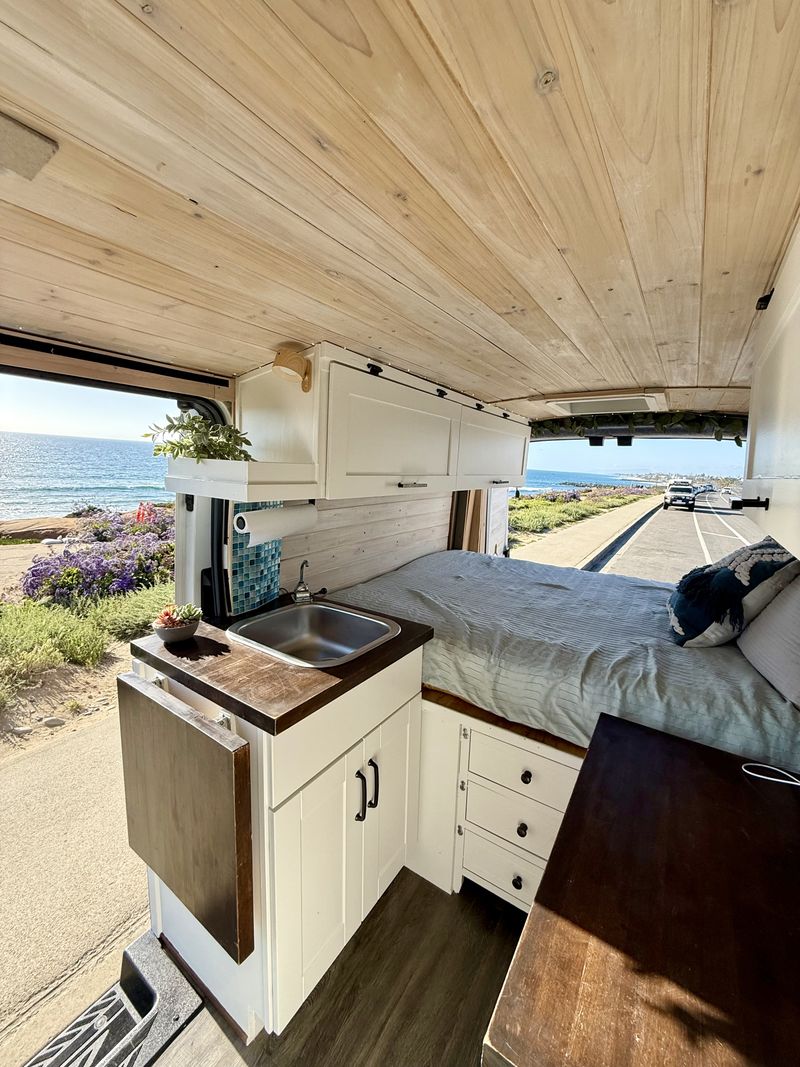 Picture 2/24 of a 2019 Ford Transit Mid Roof Beachy Stealth Camper Van for sale in Carlsbad, California