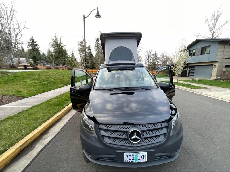 Picture 2/10 of a 2018 Mercedes-Benz Metris Full Camper Pop Top for sale in Bellevue, Washington