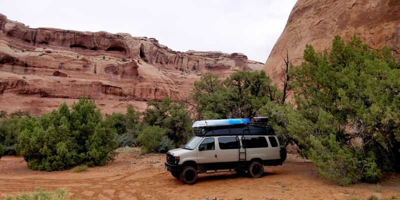 Picture 2/20 of a 2009 Ford E-350 SD 4x4 - Adventure Van ⛺ for sale in Portland, Oregon