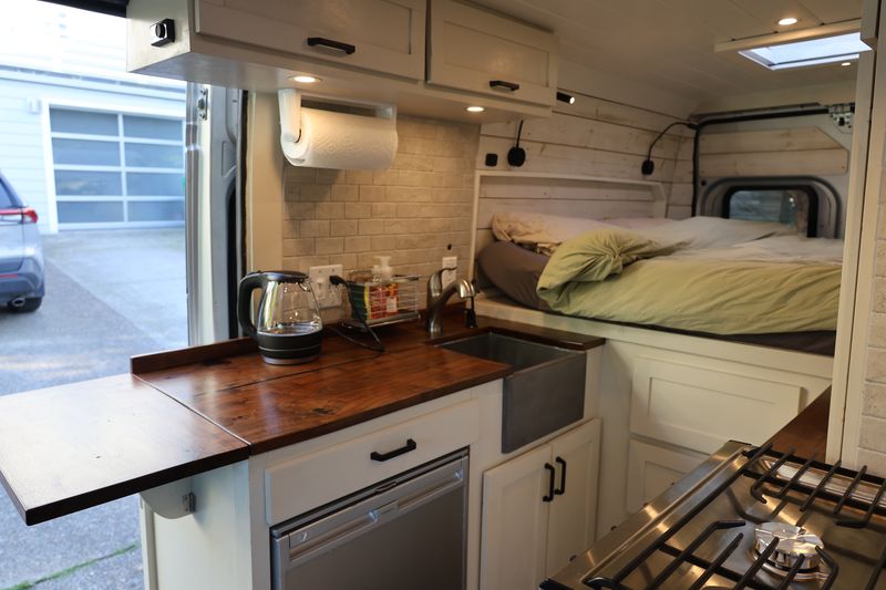 Picture 2/13 of a Low Mileage Custom 2015 Promaster 3500 159" Diesel for sale in Portland, Oregon