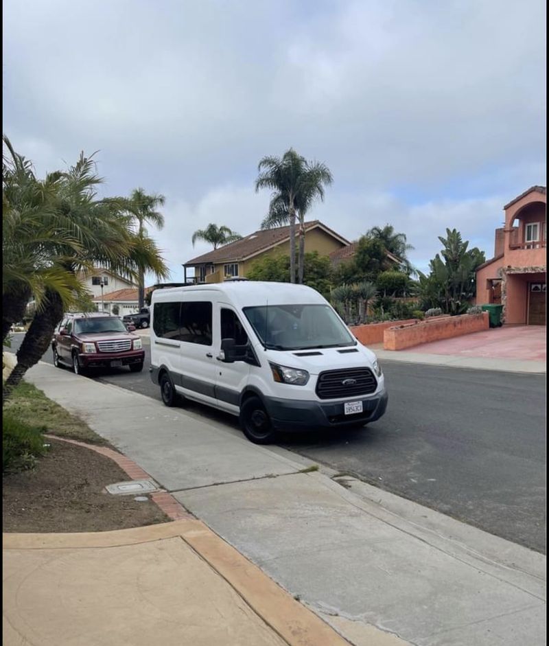 Picture 1/16 of a Cozy Badass Van Ford Transit 2016 XLT 350 for sale in Carlsbad, California