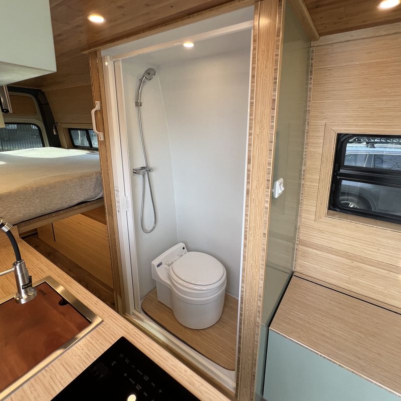 Picture 4/15 of a Brand New Campervan - AWD Mercedes Sprinter With Shower! for sale in Rancho Cordova, California