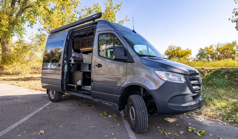 Picture 5/8 of a 2022 MB Sprinter 144; Off-Grid Power, Full Kitchen, and More for sale in Fort Lupton, Colorado