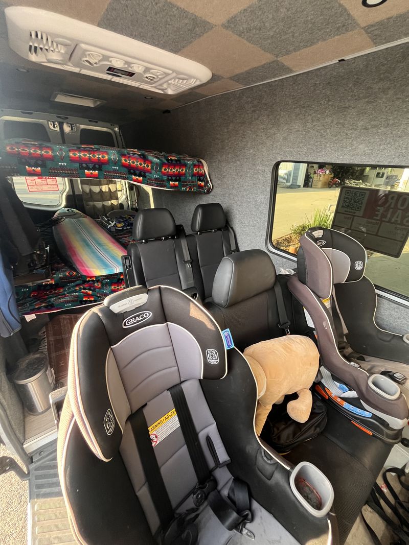 Picture 2/8 of a 7 SEATER! 2016 Mercedes Sprinter 170 Family Camper Van for sale in La Verne, California