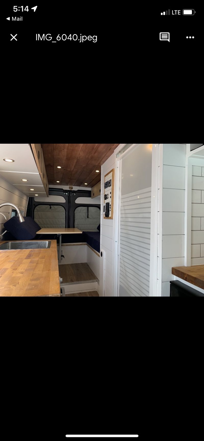 Picture 6/15 of a 2019 ram Promaster high roof conversion for sale in York, Maine