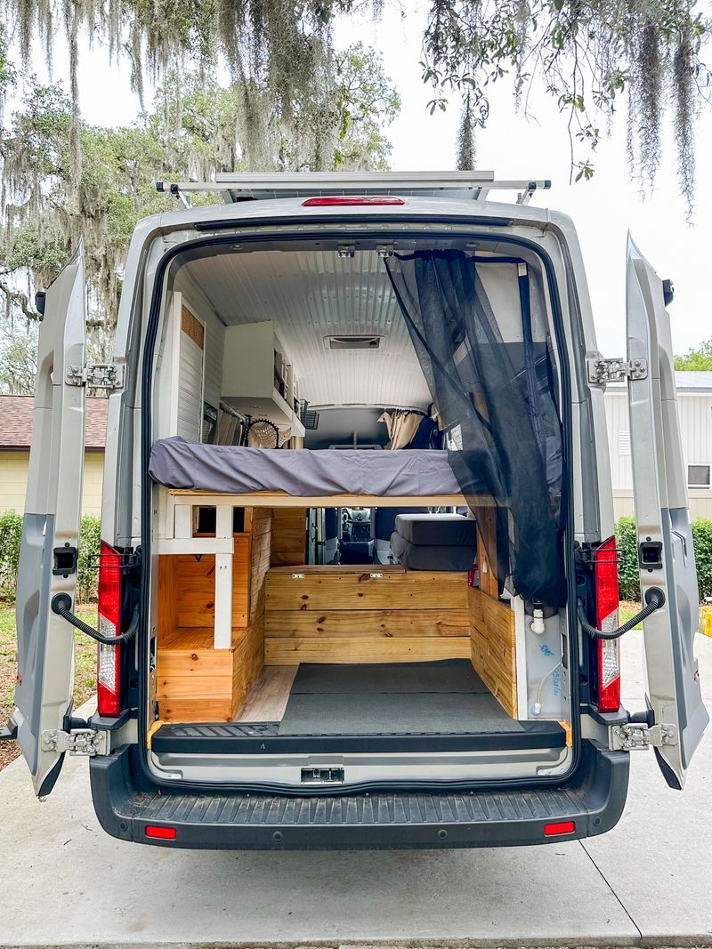 Picture 2/14 of a 2015 FORD TRANSIT 350 XLT HIGH ROOF for sale in Brandon, Florida