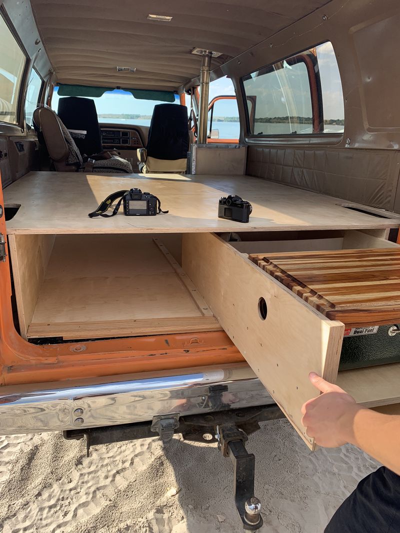 Picture 5/20 of a 1991 Ford E350 Club Wagon Extended - Custom Camper Build for sale in Denver, Colorado