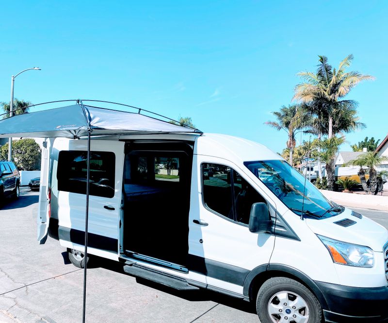 Picture 1/12 of a 2019 Ford Transit Mid-Roof Conversion Van EcoBoost for sale in Huntington Beach, California