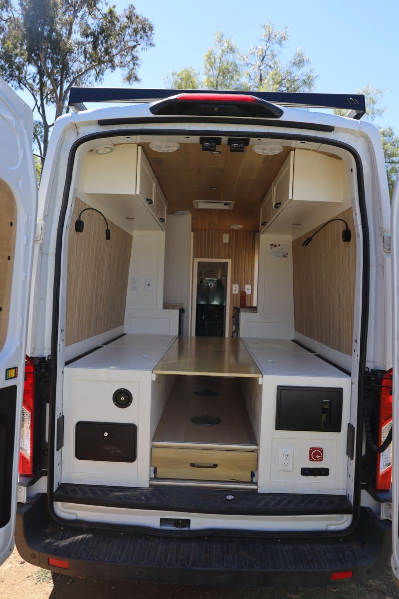 Picture 5/36 of a Off-Grid Ford Transit Campervan w/ Shower & Starlink WiFi for sale in San Diego, California
