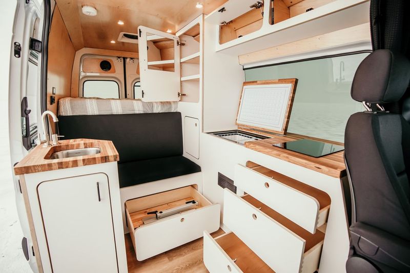 Picture 6/28 of a BRAND NEW 2022 144" 4x4 Sprinter Campervan by VanCraft for sale in Salt Lake City, Utah