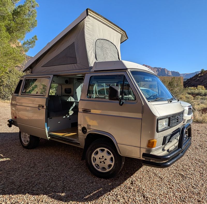 Picture 1/26 of a 1987 Vanagon GL Full Camper, new Subaru 2.5, FRONT DASH AC for sale in Springdale, Utah