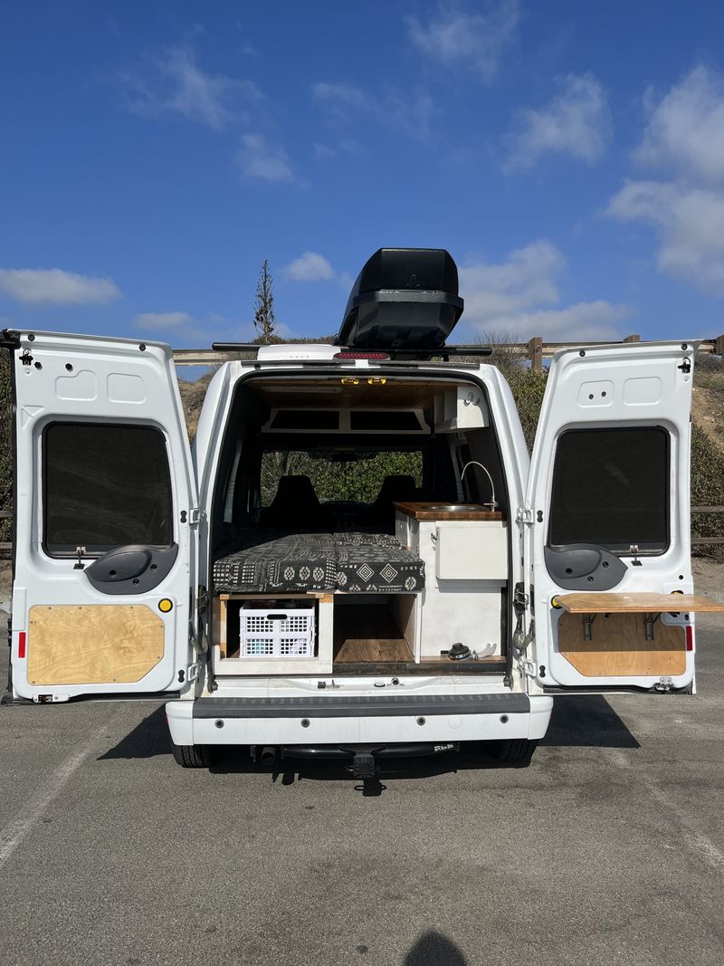 Picture 1/21 of a 2012 Ford Transit Connect Custom Built Camper Van (off grid) for sale in San Diego, California