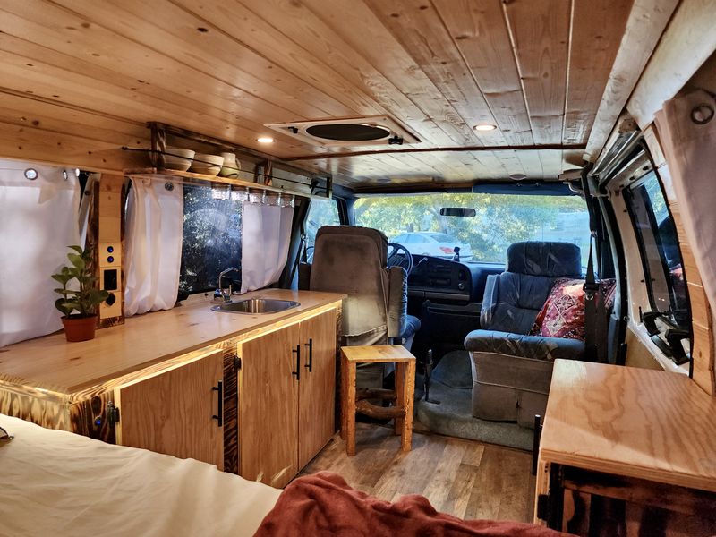 Picture 4/7 of a Ford E-150 Van Conversion w/ roof deck and solar LOW MILES for sale in Los Angeles, California