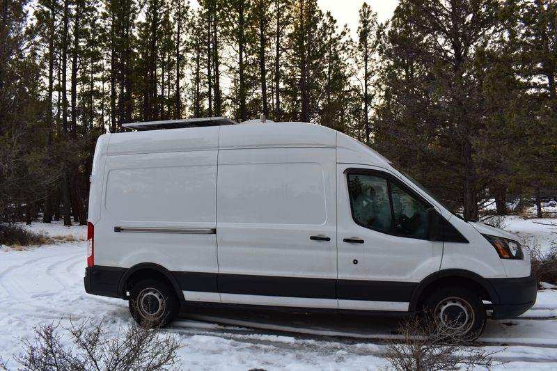 Picture 1/9 of a Converted 2016 Ford transit high roof 250 for sale in Eugene, Oregon