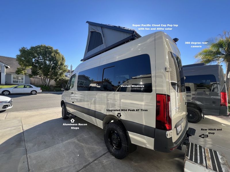 Picture 3/30 of a 2025 AWD Sprinter Pop Top Weekender Campervan for sale in San Diego, California