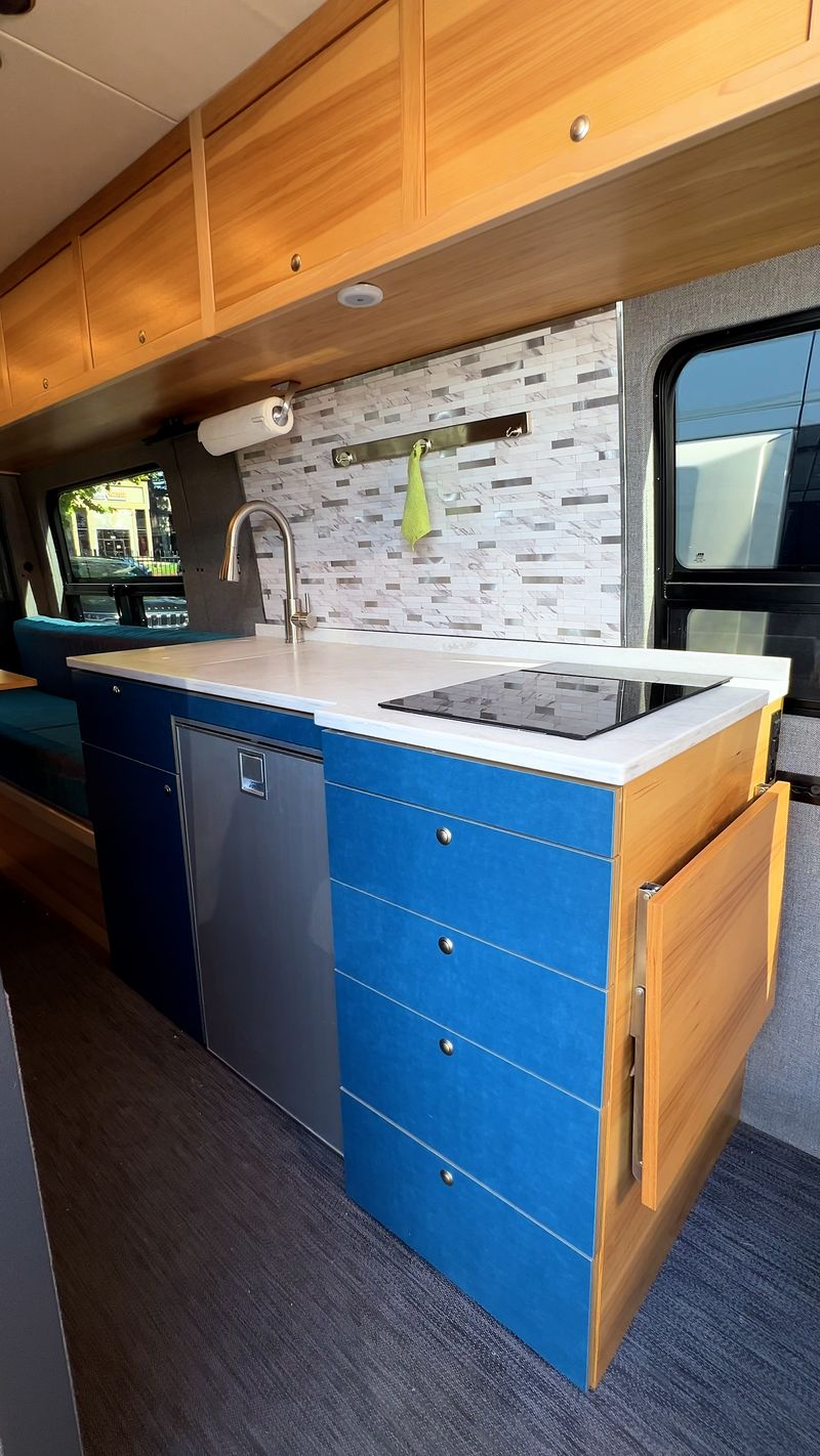 Picture 5/13 of a 2019 Sprinter 170" Campervan (4X4, Shower, AC) for sale in Rancho Cordova, California