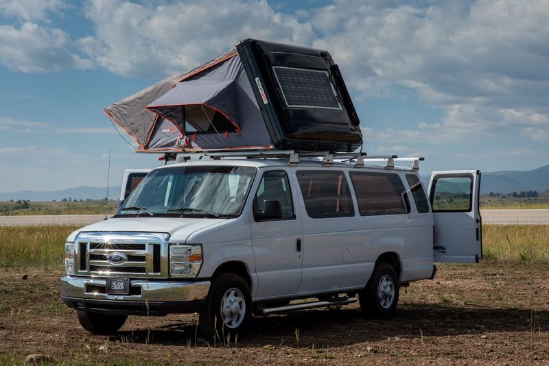 Picture 2/7 of a Ford Econoline Camper Sleeps and Seats 5!  for sale in Cedar Park, Texas