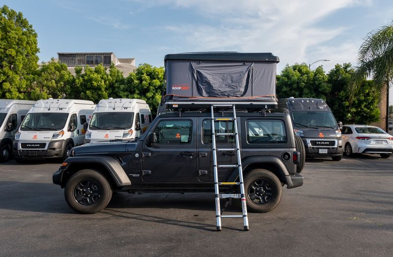 Picture 1/32 of a 2022 Jeep Wrangler 4WD Unlimited Sport S - W/ Tent POP UP for sale in Torrance, California