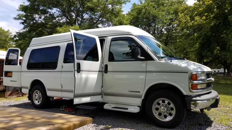 Picture 1/24 of a 2002 Chevrolet Express 3500, Extended Length, Raised Roof for sale in Binghamton, New York
