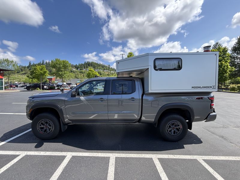 Picture 2/16 of a 2025 Nissan Frontier Pro4x 6FT Bed with Moonlander X camper for sale in Issaquah, Washington