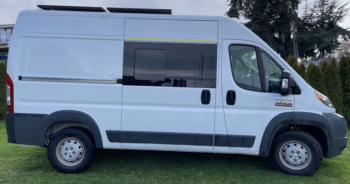 Camper Van For Sale 2017 Ram Promaster 136" WB High Roof