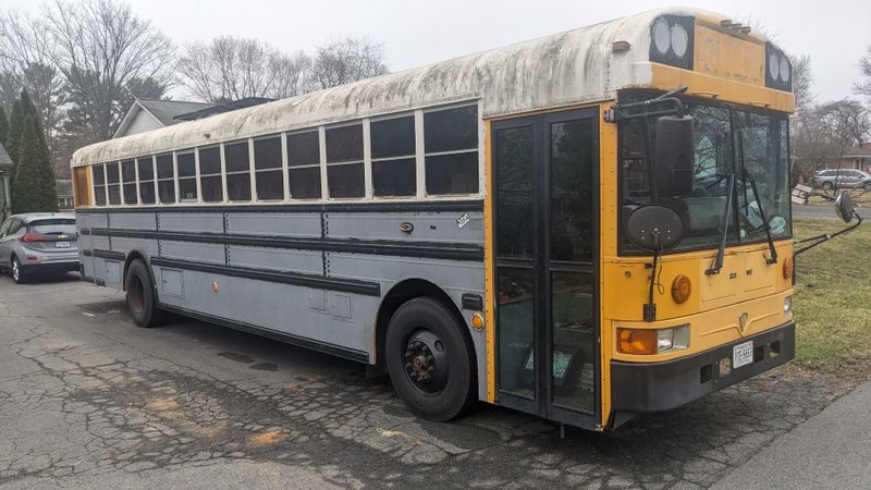 Picture 2/17 of a 2004 International DT 466 commuter pusher partial conversion for sale in Round Hill, Virginia