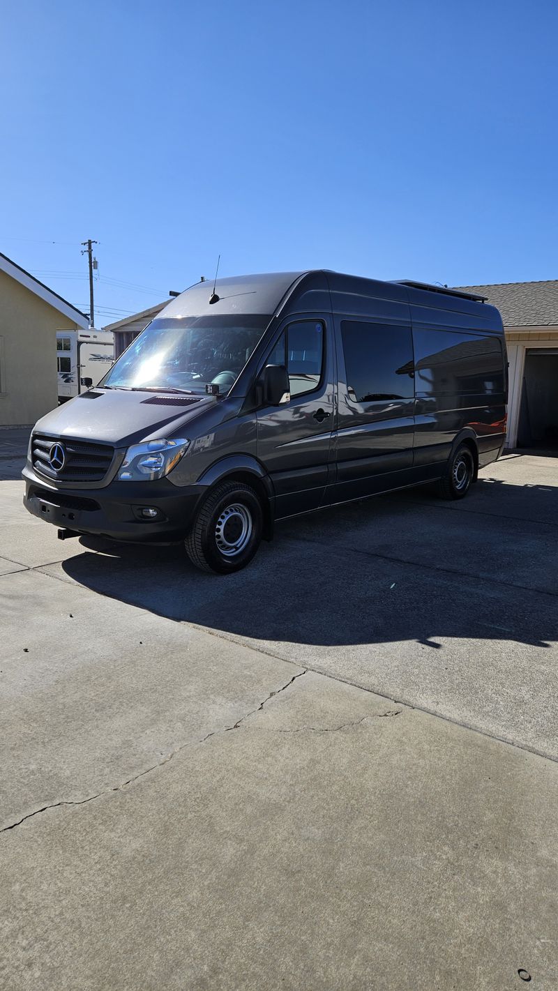 Picture 1/9 of a 2017 Mercedes Sprinter 170" High Roof Converted Van for sale in North Highlands, California
