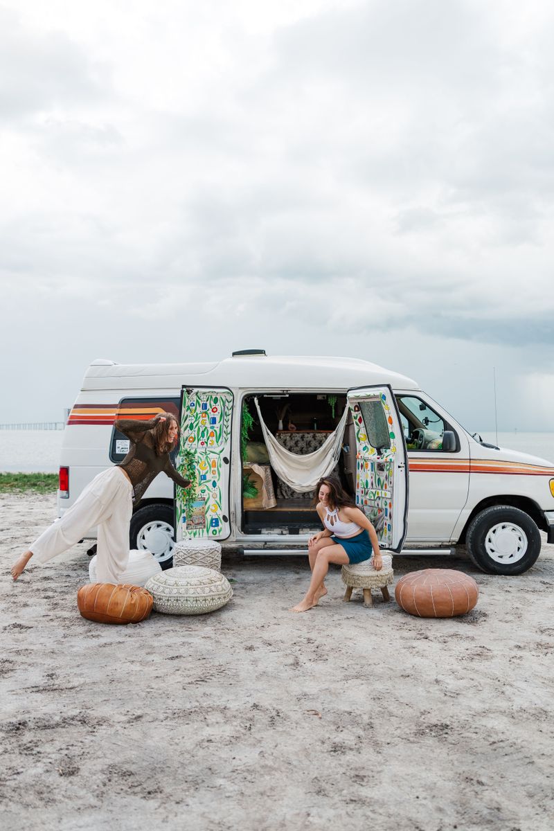 Picture 3/39 of a vintage artistic boho camper van for sale in Saint Petersburg, Florida