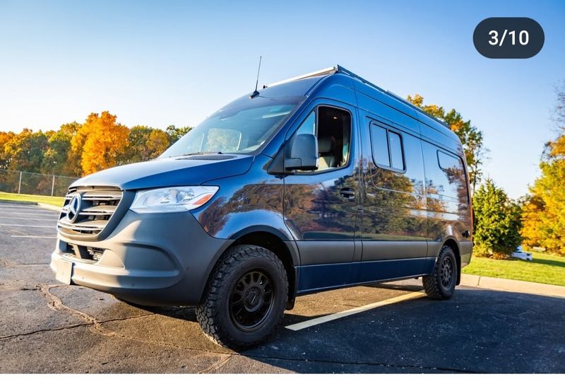 Picture 2/20 of a 2023 Luxury Mercedes Sprinter 144" Blue for sale in Salt Lake City, Utah