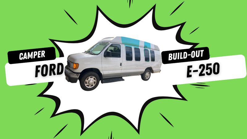 Picture 1/18 of a Camper van build, 2006 Ford E-250,  119k mi.   for sale in Hales Corners, Wisconsin