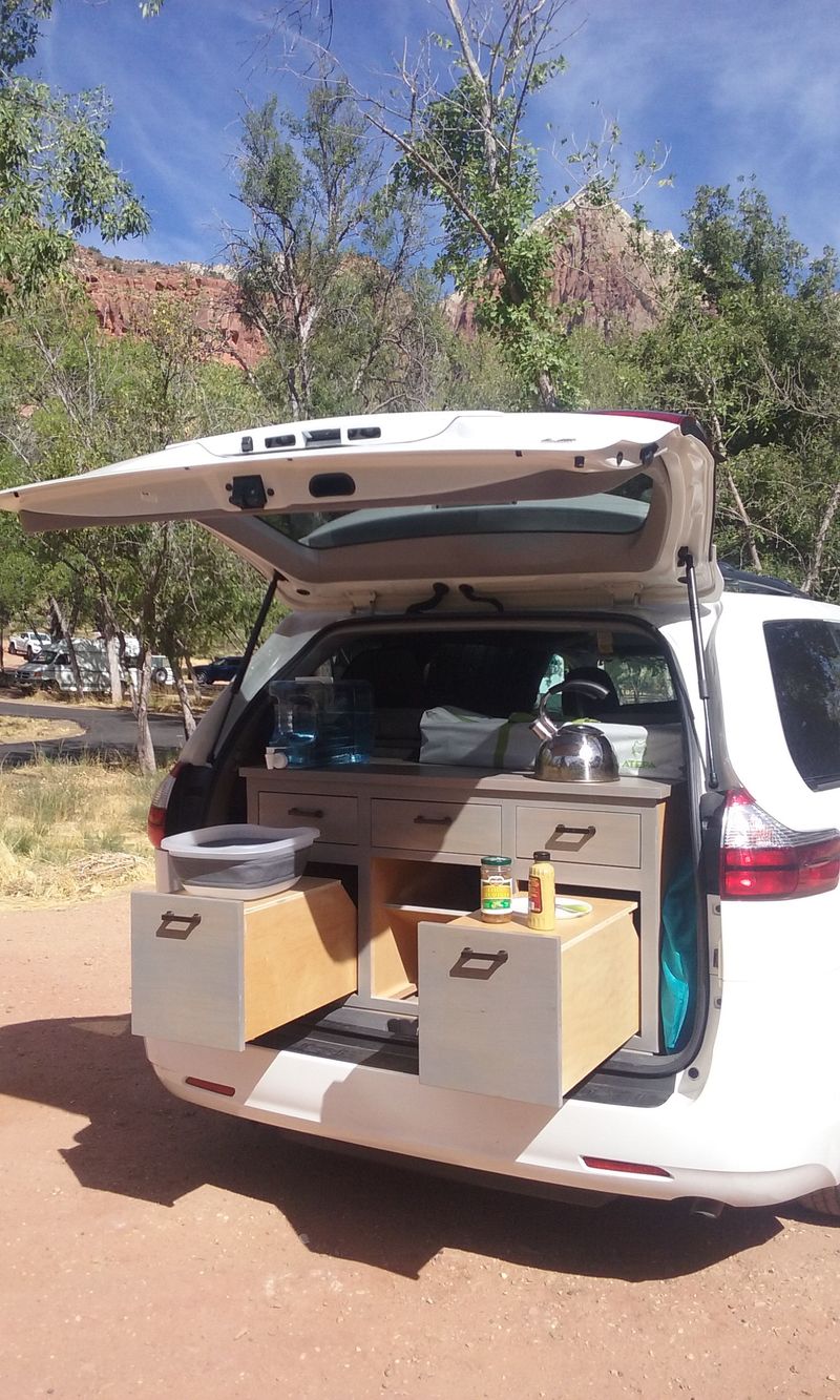 Picture 4/9 of a 2018 Toyota Sienna Camper Van/Modular/Stealth for sale in Santa Cruz, California