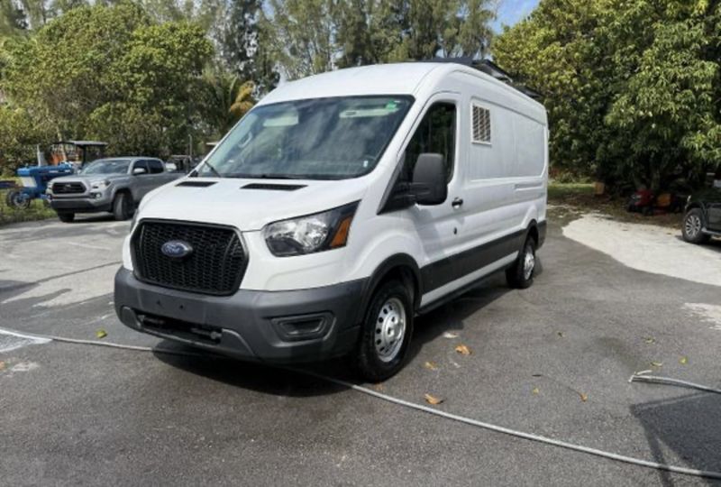 Picture 1/19 of a 2022 Ford Transit 250 AWD 640w Solar for sale in Port Saint Lucie, Florida