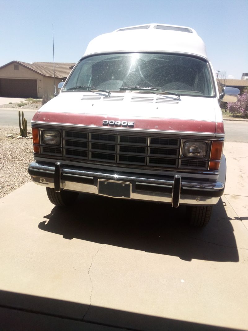 Picture 2/15 of a 1989 Dodge B-350 XPLORER camper van for sale in Arizona City, Arizona