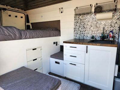 Photo of a Camper Van for sale: 2021 Ram ProMaster 136" High Roof low mileage!