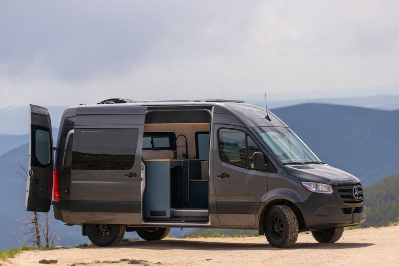 Picture 1/16 of a 2022 Mercedes Sprinter Geotrek Convoy Buildout for sale in Boulder, Colorado