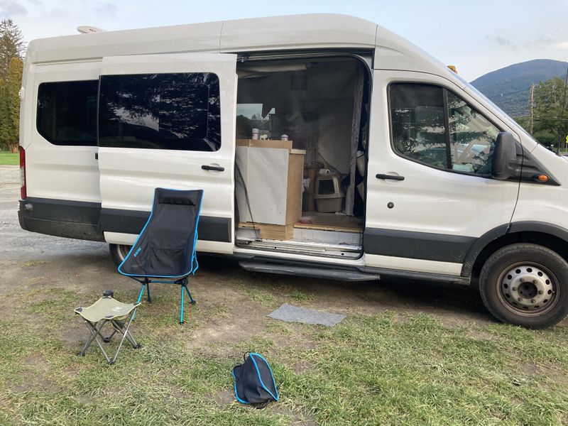 Picture 1/9 of a 2018 Ford Transit HRoof 350 XLT LWB for sale in Adams, Massachusetts