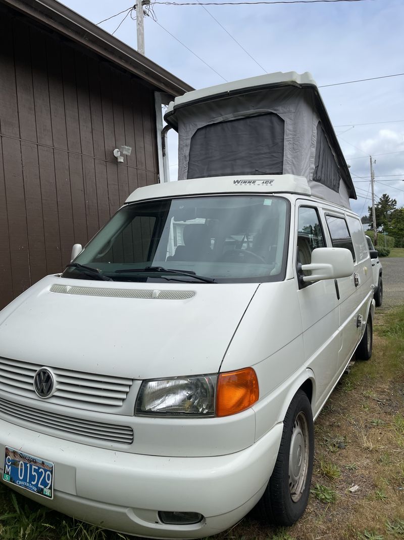 Picture 5/11 of a 2002 Volkswagen Eurovan pop up camper for sale in Bend, Oregon