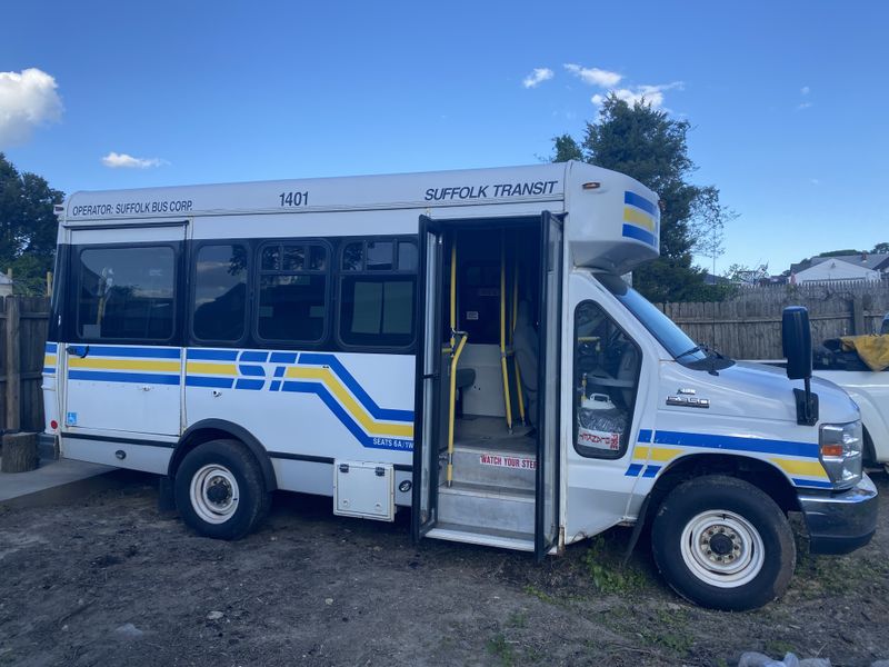 Picture 1/7 of a 2017 Ford E-350 Super Duty Bus (Ready for conversion!) for sale in Dundalk, Maryland