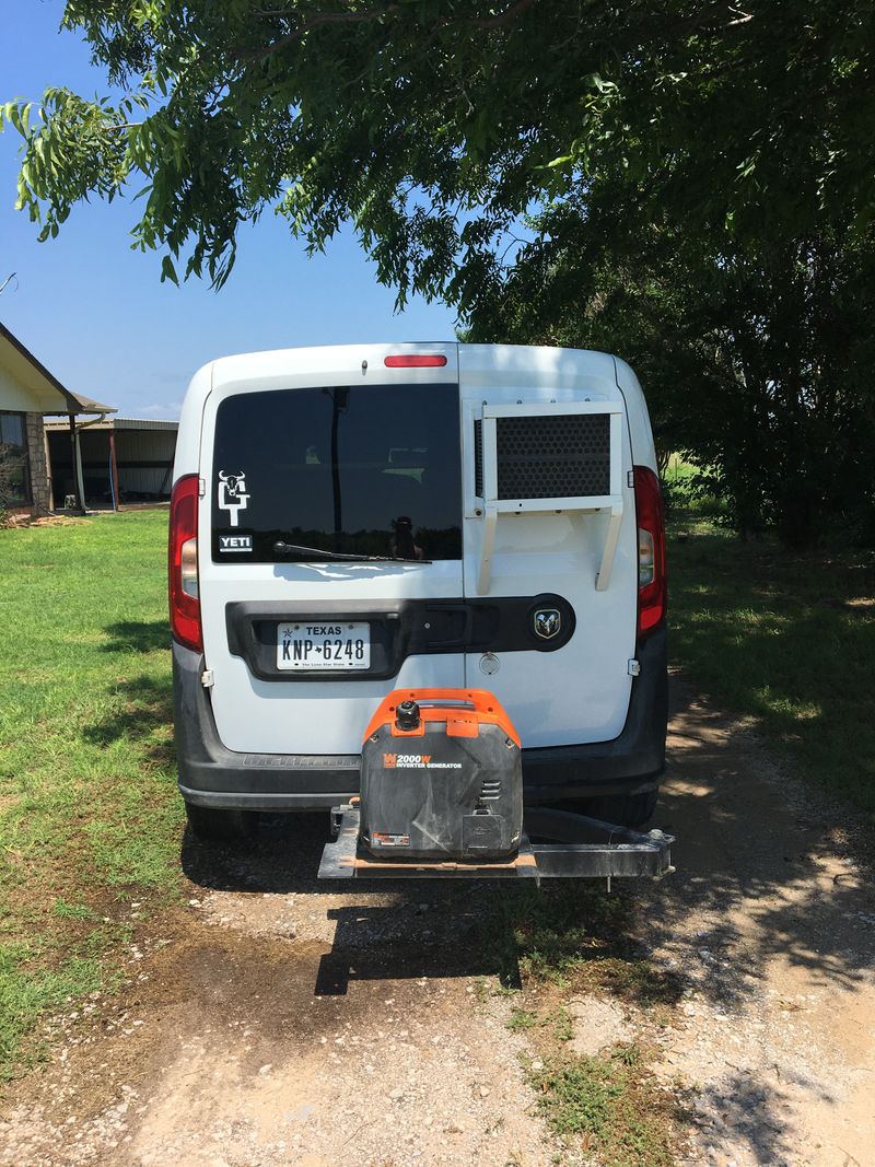 Picture 3/17 of a 2016 Ram Promaster City Camper conversion & AC  for sale in Cross Plains, Texas
