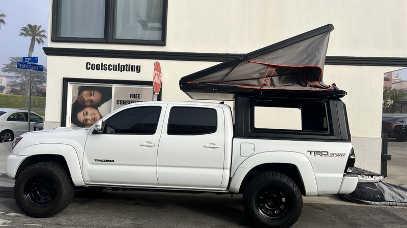 Picture 1/23 of a 2014 Toyota Tacoma double Trd Sport with brand new camper for sale in Sunset Beach, California