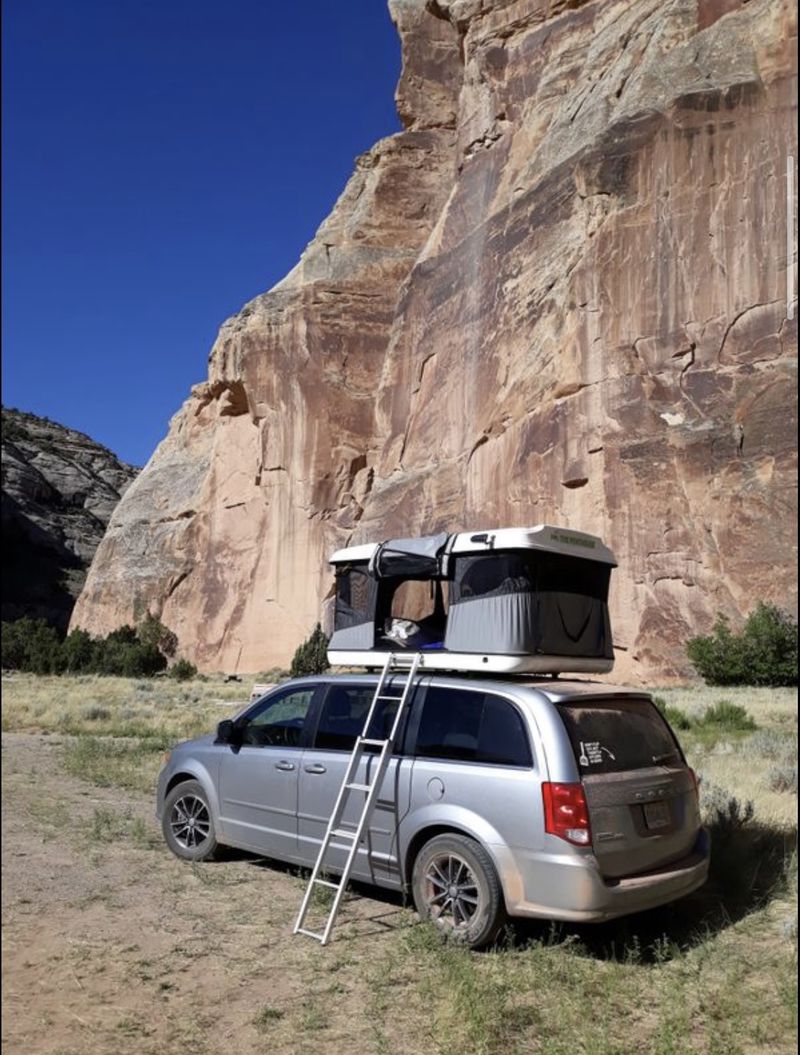 Picture 1/12 of a Jucy RV - Minivan Campervan Conversion with Popup Roof Tent for sale in Austin, Texas