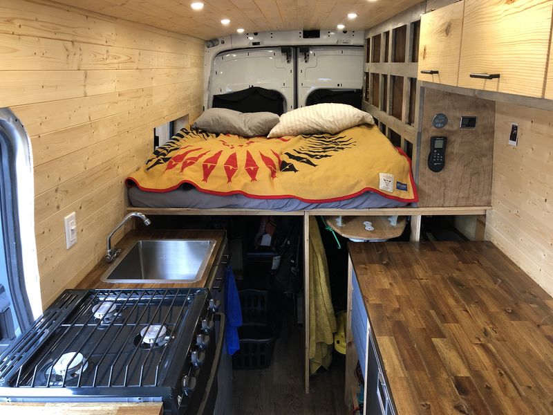 Picture 4/26 of a 2019 Ford Transit High Roof Extended Length Conversion for sale in Colorado Springs, Colorado