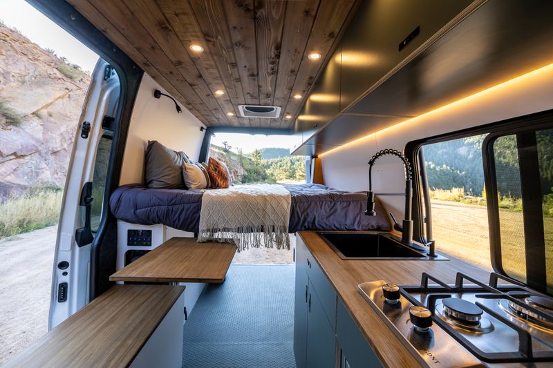 Picture 3/10 of a 2021 Mercedes Sprinter 144 by Geotrek for sale in Boulder, Colorado