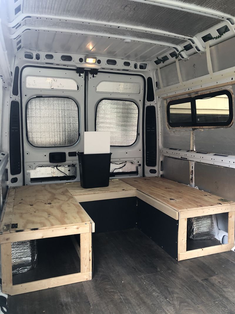 Picture 3/11 of a Ram Promaster 2500 high roof ‘159 camper van for sale in Dallas, Texas