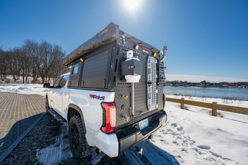 Picture 3/10 of a 2024 Alu-Cab, Alu-Cabin Canopy Camper. $26,900 for sale in Portsmouth, New Hampshire