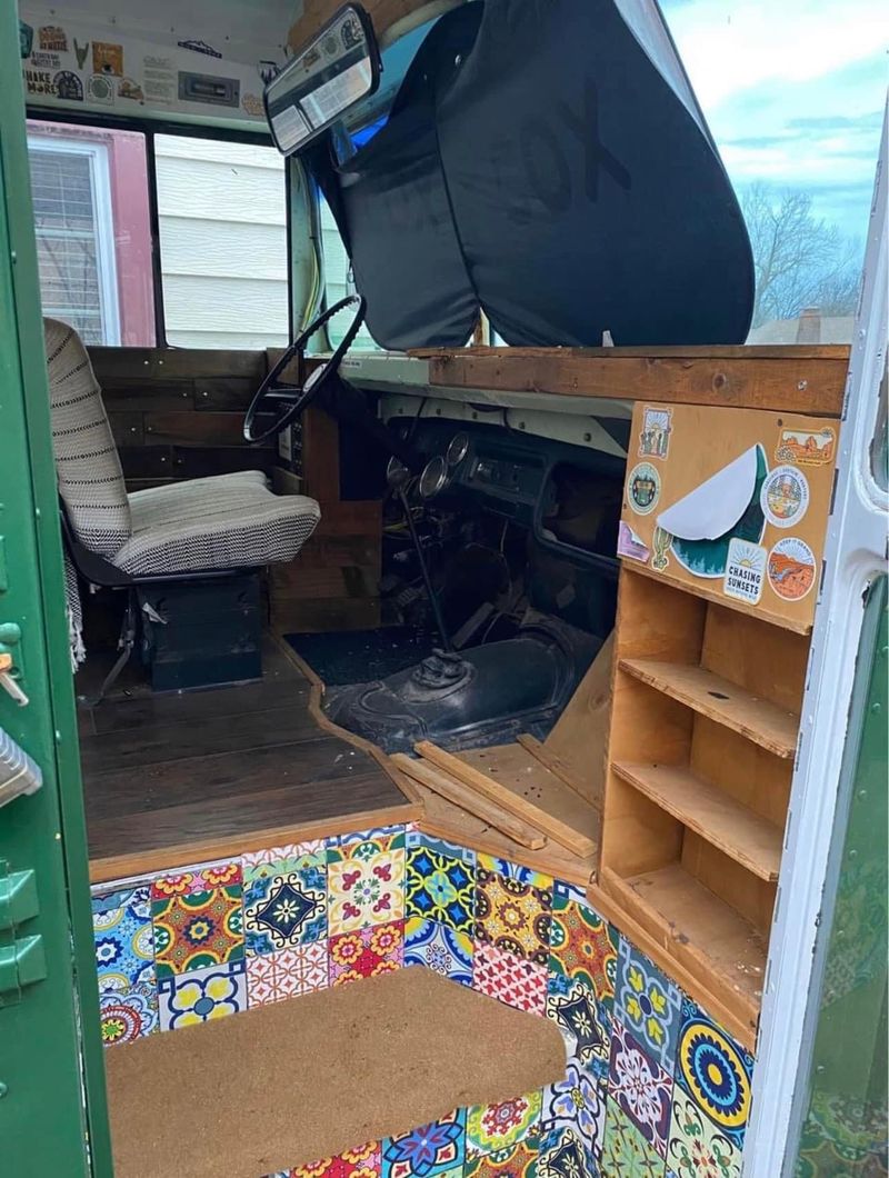 Picture 4/10 of a Partially Built 25’  1988 Chevy Skoolie Bus for sale in Fort Smith, Arkansas