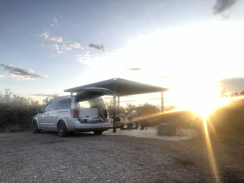 Picture 3/19 of a 2006 Nissan Quest Mini Camper for sale in Los Angeles, California