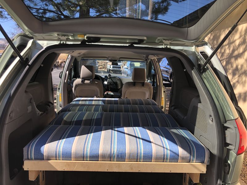 Picture 6/11 of a Toyota Sienna Weekend Getaway Camper Van for sale in Golden, Colorado
